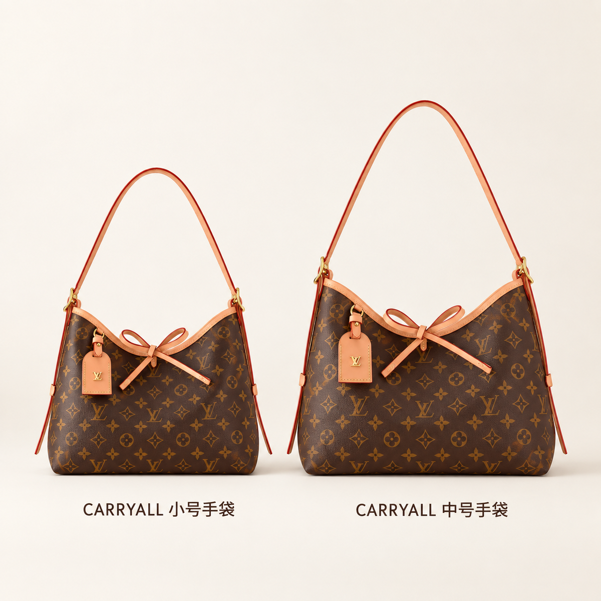 Nano Drawstring Crossbody Bucket Bag – Brown Patterned Finish